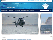 Tablet Screenshot of kustwacht.be
